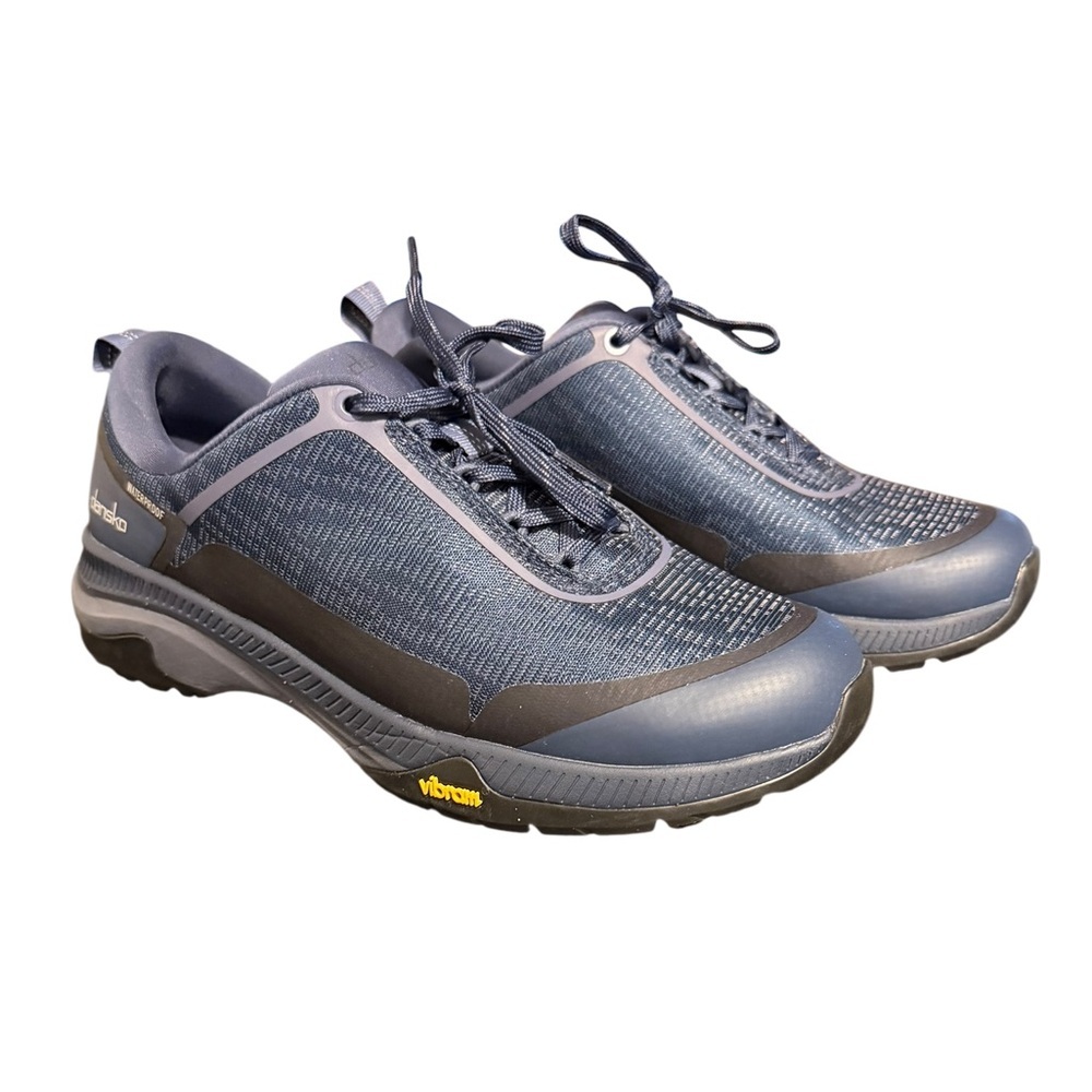 Dansko Makayla Waterproof Walking Hiking Shoes Arch Plus Navy Blue EU38 US7.5-8